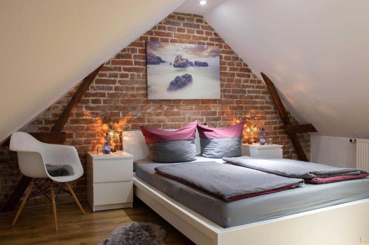 Kleine Gemuetliche Einliegerwohnung Mit Garten Und Pool Nordstemmen Bagian luar foto